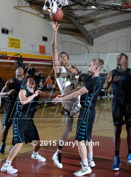 Thumbnail 2 in Damien vs. Renaissance Academy (La Canada Holiday Tournament) photogallery.