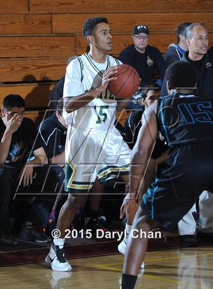 Thumbnail 3 in Damien vs. Renaissance Academy (La Canada Holiday Tournament) photogallery.