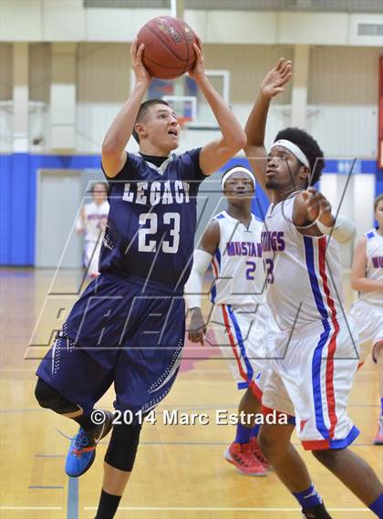 Thumbnail 2 in Legacy Charter vs. Northside Christian 2014 Mustang Christmas Tournament photogallery.