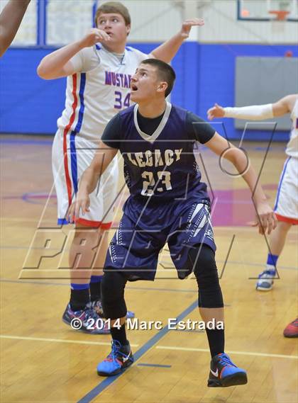 Thumbnail 2 in Legacy Charter vs. Northside Christian 2014 Mustang Christmas Tournament photogallery.