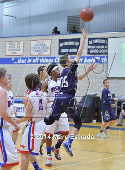 Thumbnail 1 in Legacy Charter vs. Northside Christian 2014 Mustang Christmas Tournament photogallery.