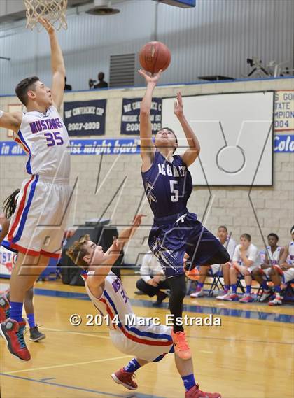 Thumbnail 2 in Legacy Charter vs. Northside Christian 2014 Mustang Christmas Tournament photogallery.