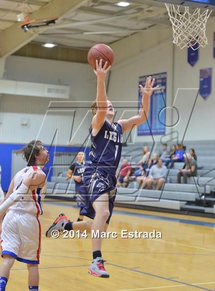 Thumbnail 3 in Legacy Charter vs. Northside Christian 2014 Mustang Christmas Tournament photogallery.