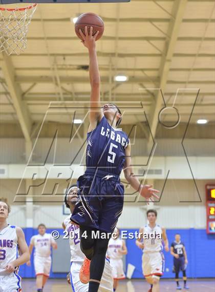 Thumbnail 3 in Legacy Charter vs. Northside Christian 2014 Mustang Christmas Tournament photogallery.