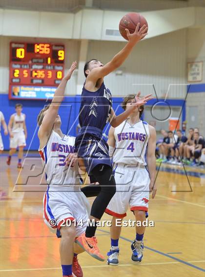 Thumbnail 2 in Legacy Charter vs. Northside Christian 2014 Mustang Christmas Tournament photogallery.