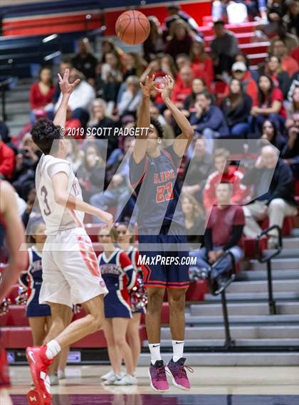 Thumbnail 1 in King @ Great Oak (CIF SS Division II A First Round Playoff) photogallery.