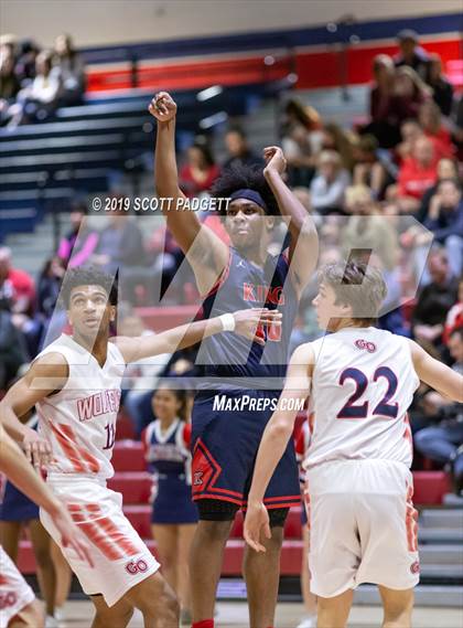 Thumbnail 1 in King @ Great Oak (CIF SS Division II A First Round Playoff) photogallery.