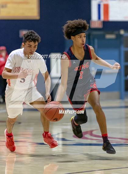 Thumbnail 3 in King @ Great Oak (CIF SS Division II A First Round Playoff) photogallery.