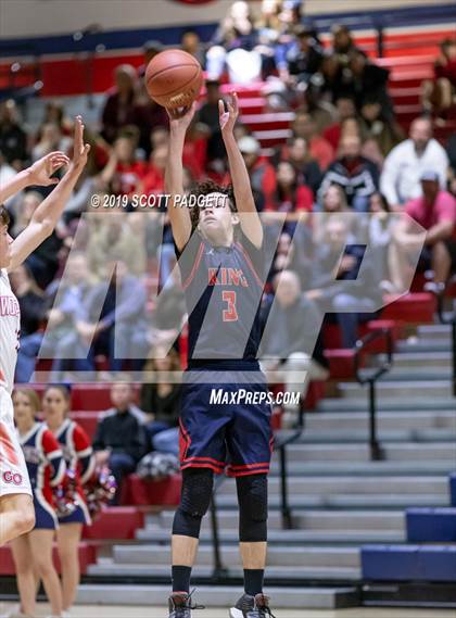 Thumbnail 1 in King @ Great Oak (CIF SS Division II A First Round Playoff) photogallery.