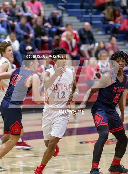 Thumbnail 3 in King @ Great Oak (CIF SS Division II A First Round Playoff) photogallery.