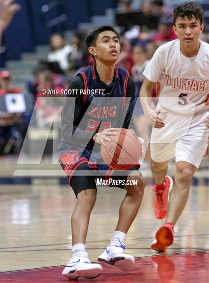Thumbnail 2 in King @ Great Oak (CIF SS Division II A First Round Playoff) photogallery.