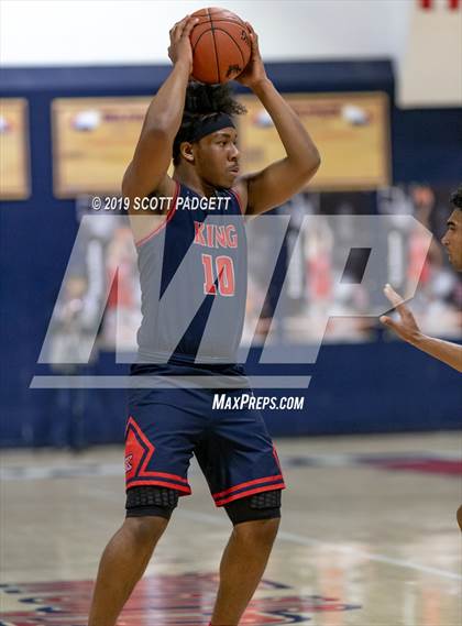 Thumbnail 1 in King @ Great Oak (CIF SS Division II A First Round Playoff) photogallery.