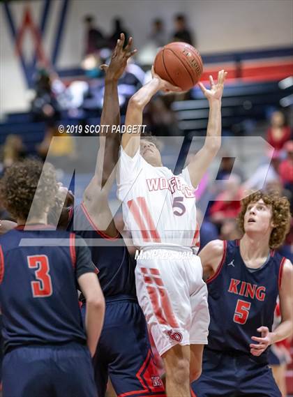 Thumbnail 3 in King @ Great Oak (CIF SS Division II A First Round Playoff) photogallery.
