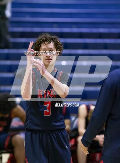 Thumbnail 1 in King @ Great Oak (CIF SS Division II A First Round Playoff) photogallery.