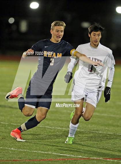 Thumbnail 1 in RHAM @ East Lyme (CIAC Class L 2nd Round) photogallery.
