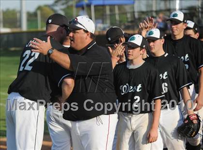 Thumbnail 3 in Harnett Central vs West Johnston (Johnston County Easter Invitational) photogallery.