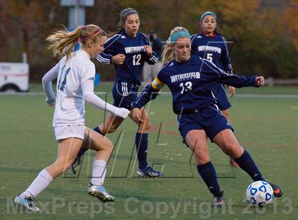 Thumbnail 2 in Wethersfield @ Wilton (CIAC Class L 1st Round) photogallery.