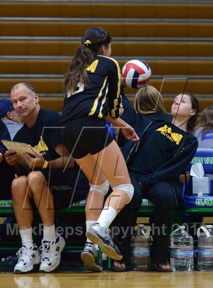 Thumbnail 1 in Mater Dei vs. El Dorado (Durango Fall Classic) photogallery.
