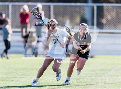 Thumbnail 2 in Wellesley vs. Needham (MIAA Division 1 South Semifinal) photogallery.