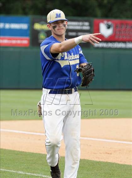 Thumbnail 1 in Patton vs. McMichael (NCHSAA 2-A Final - Game 2) photogallery.