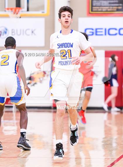 Thumbnail 2 in Coronado vs Shadow Mountain (Hoophall West Tournament)  photogallery.