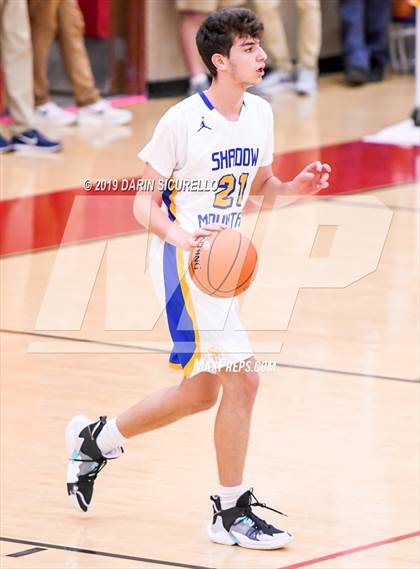 Thumbnail 1 in Coronado vs Shadow Mountain (Hoophall West Tournament)  photogallery.