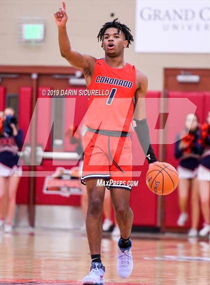 Thumbnail 2 in Coronado vs Shadow Mountain (Hoophall West Tournament)  photogallery.