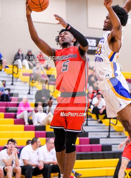 Thumbnail 1 in Coronado vs Shadow Mountain (Hoophall West Tournament)  photogallery.