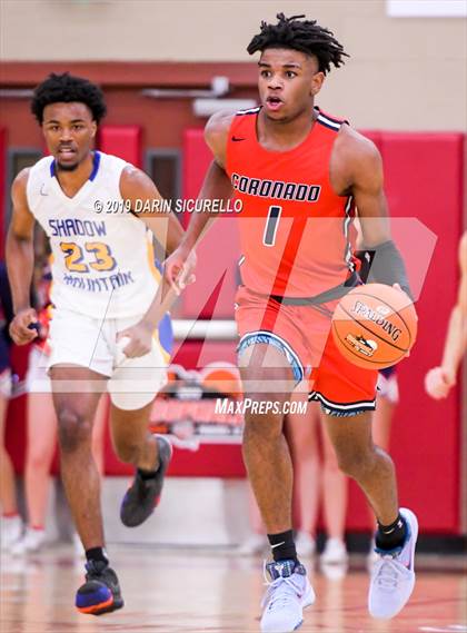 Thumbnail 1 in Coronado vs Shadow Mountain (Hoophall West Tournament)  photogallery.