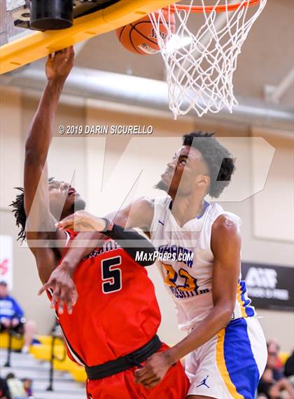 Thumbnail 2 in Coronado vs Shadow Mountain (Hoophall West Tournament)  photogallery.