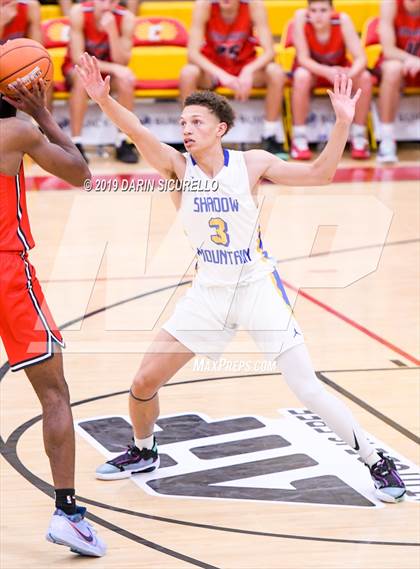 Thumbnail 3 in Coronado vs Shadow Mountain (Hoophall West Tournament)  photogallery.