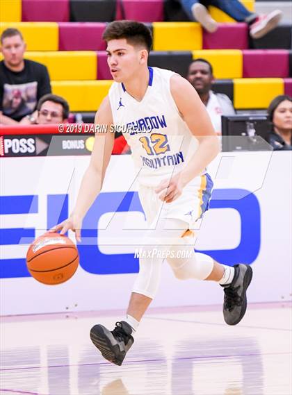 Thumbnail 1 in Coronado vs Shadow Mountain (Hoophall West Tournament)  photogallery.