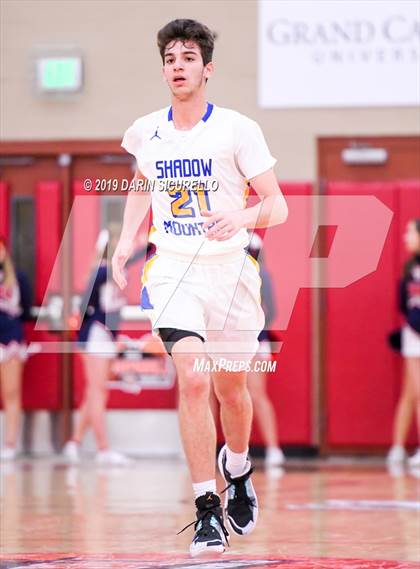 Thumbnail 2 in Coronado vs Shadow Mountain (Hoophall West Tournament)  photogallery.