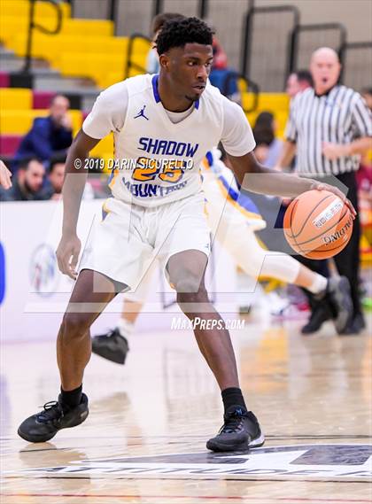 Thumbnail 3 in Coronado vs Shadow Mountain (Hoophall West Tournament)  photogallery.