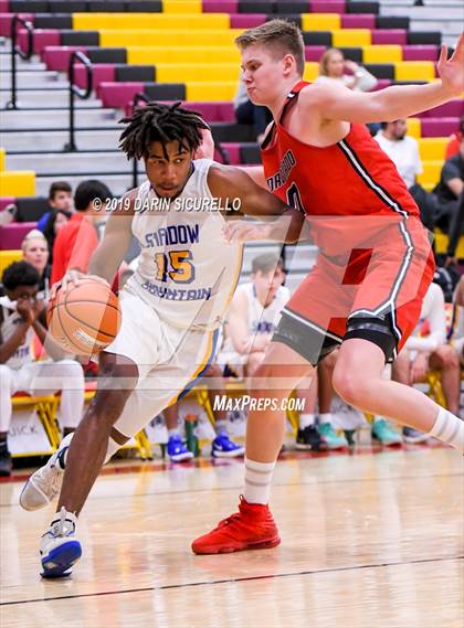Thumbnail 2 in Coronado vs Shadow Mountain (Hoophall West Tournament)  photogallery.