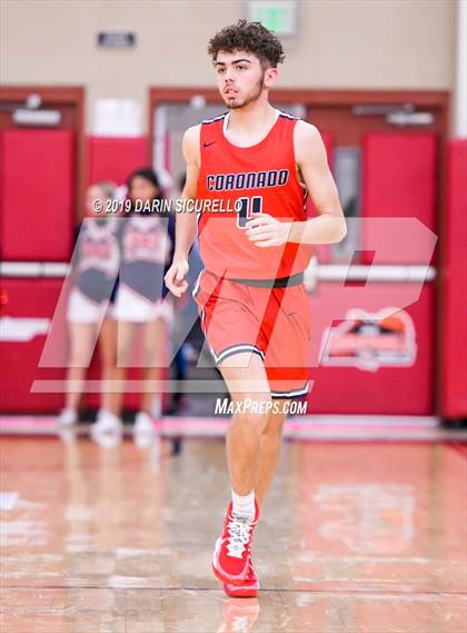 Thumbnail 1 in Coronado vs Shadow Mountain (Hoophall West Tournament)  photogallery.