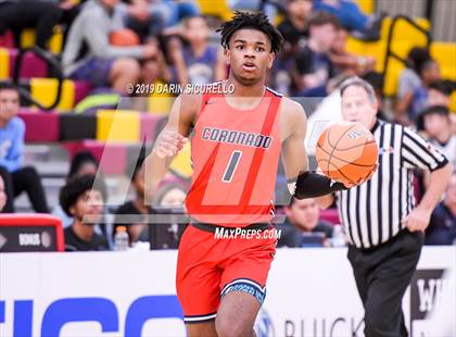 Thumbnail 2 in Coronado vs Shadow Mountain (Hoophall West Tournament)  photogallery.
