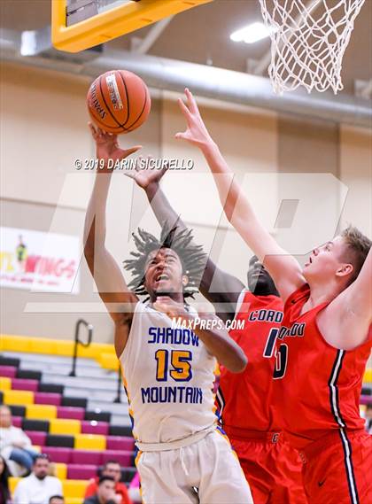 Thumbnail 1 in Coronado vs Shadow Mountain (Hoophall West Tournament)  photogallery.