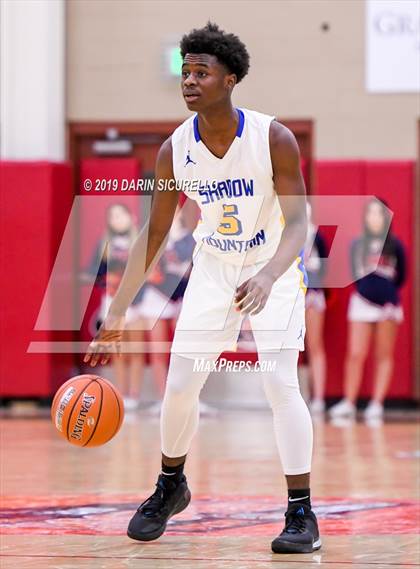 Thumbnail 2 in Coronado vs Shadow Mountain (Hoophall West Tournament)  photogallery.