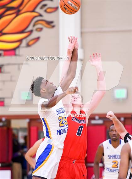 Thumbnail 1 in Coronado vs Shadow Mountain (Hoophall West Tournament)  photogallery.