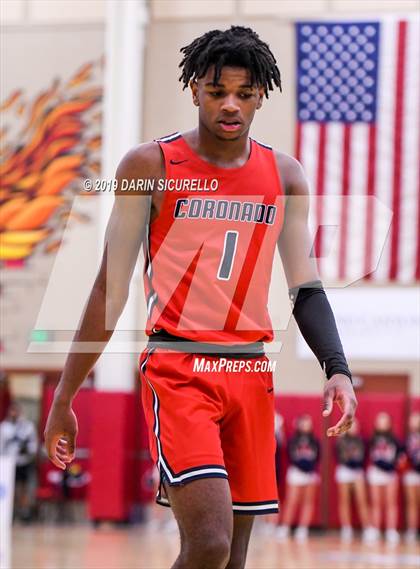 Thumbnail 2 in Coronado vs Shadow Mountain (Hoophall West Tournament)  photogallery.