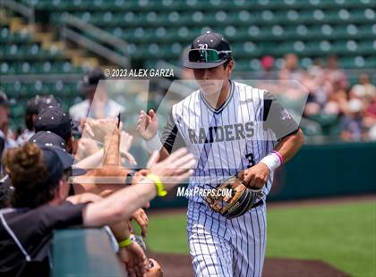 Thumbnail 2 in Liberty-Eylau vs Randall (UIL 4A State Baseball Semifinal) photogallery.