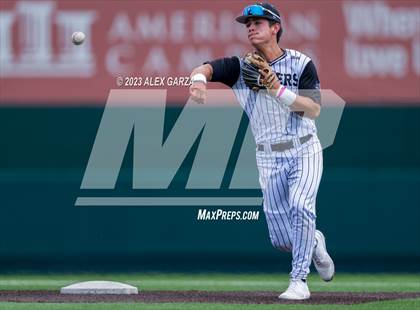 Thumbnail 3 in Liberty-Eylau vs Randall (UIL 4A State Baseball Semifinal) photogallery.