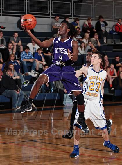 Thumbnail 3 in Berean Christian vs Tennessee School for the Deaf (TSSAA D2-A District Consolation) photogallery.