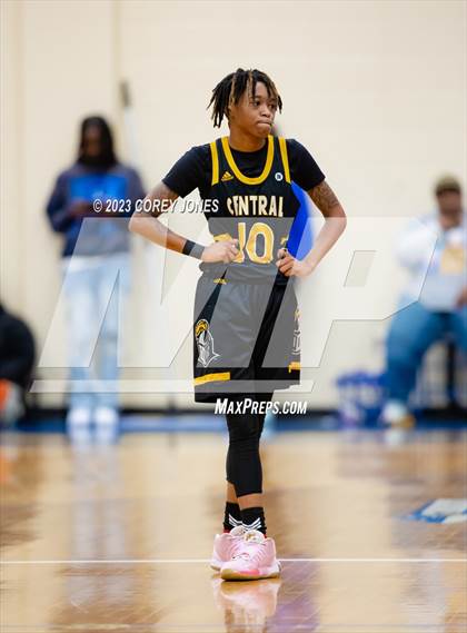 Thumbnail 3 in Central Gwinnett vs McEachern (GHSA 7A Elite 8 Playoff) photogallery.