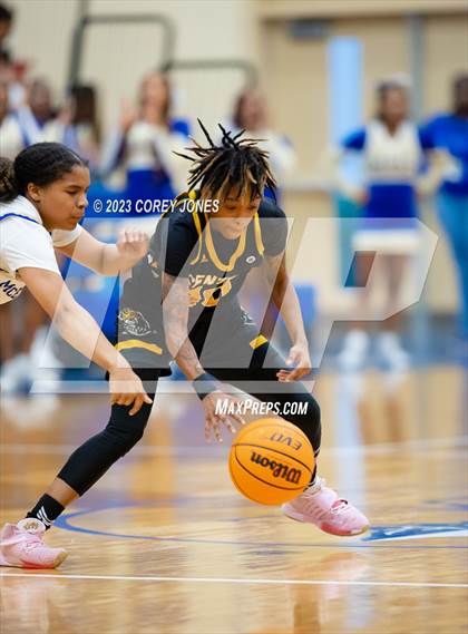Thumbnail 2 in Central Gwinnett vs McEachern (GHSA 7A Elite 8 Playoff) photogallery.