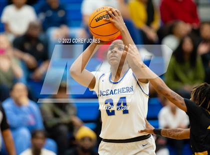 Thumbnail 2 in Central Gwinnett vs McEachern (GHSA 7A Elite 8 Playoff) photogallery.