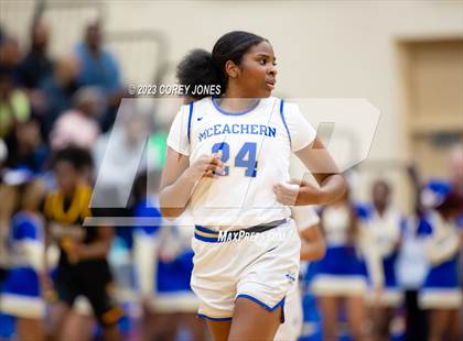 Thumbnail 2 in Central Gwinnett vs McEachern (GHSA 7A Elite 8 Playoff) photogallery.