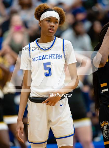Thumbnail 1 in Central Gwinnett vs McEachern (GHSA 7A Elite 8 Playoff) photogallery.