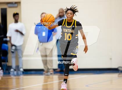 Thumbnail 3 in Central Gwinnett vs McEachern (GHSA 7A Elite 8 Playoff) photogallery.